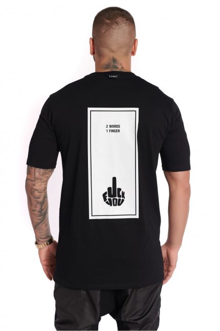 Tricou Rectangle Black